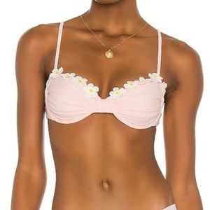 Myra Top in Pink Daisies